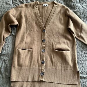 Madewell Miller Cardigan - Size Medium - Olive Green